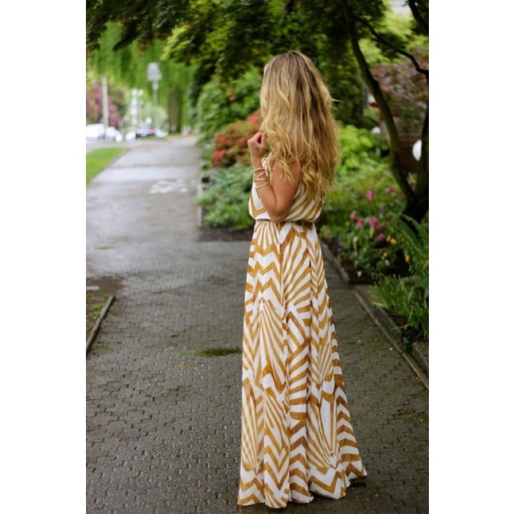 BB Dakota Imelda Strapless Maxi Dress XS